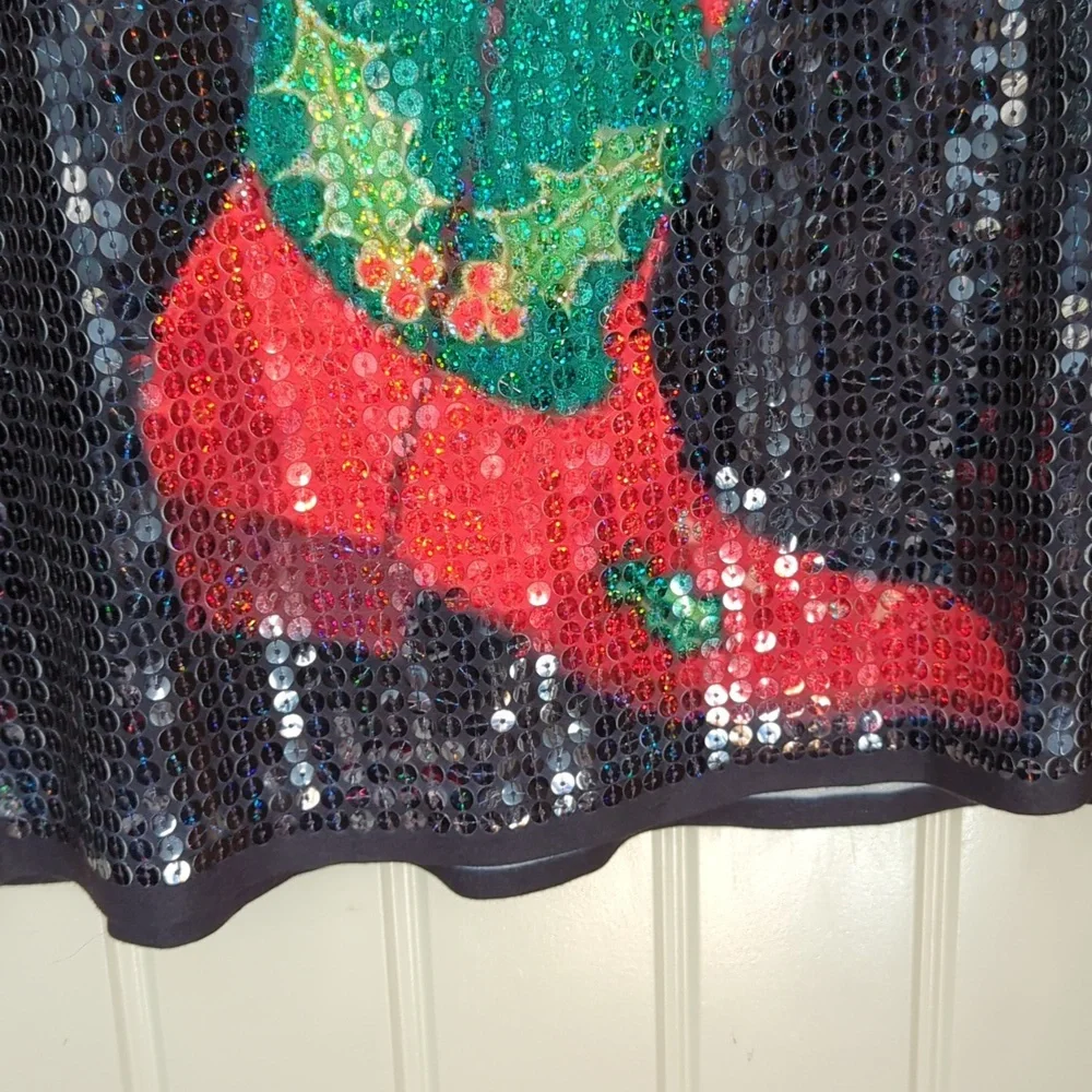 Bandera Sequined Holiday Shirt - Picture 7 of 9
